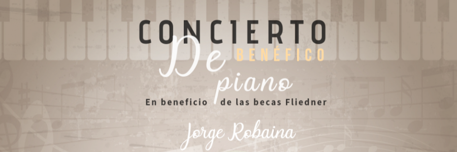 El reputado pianista Jorge Robaina ofrece un concierto benéfico a favor de las Becas Fliedner